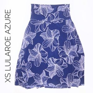 XS LuLaRoe Azure Skirt